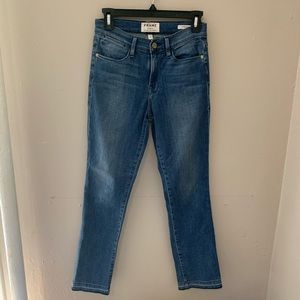 Frame Denim Le High Straight ankle jeans